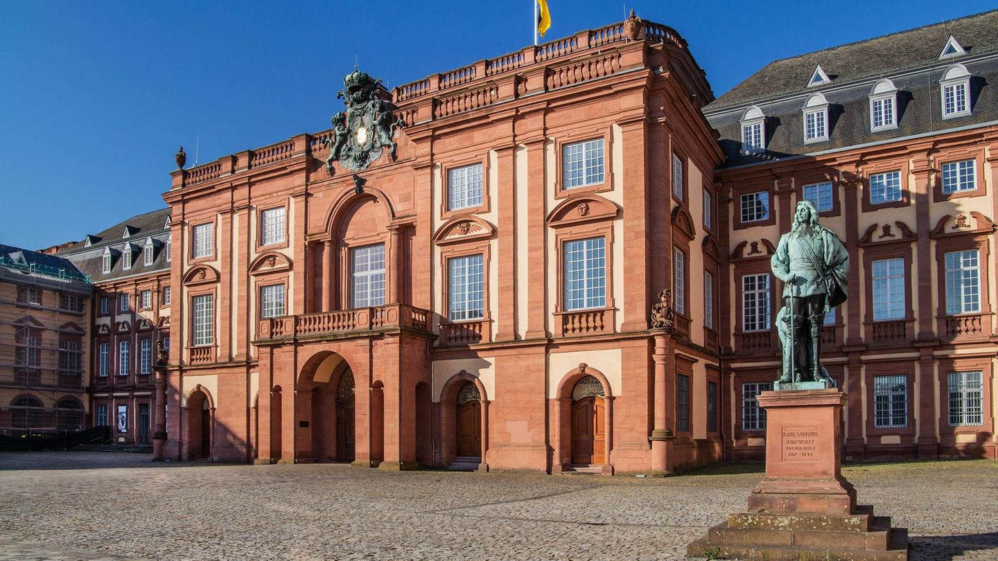 Schloss Mannheim Fotoshooting