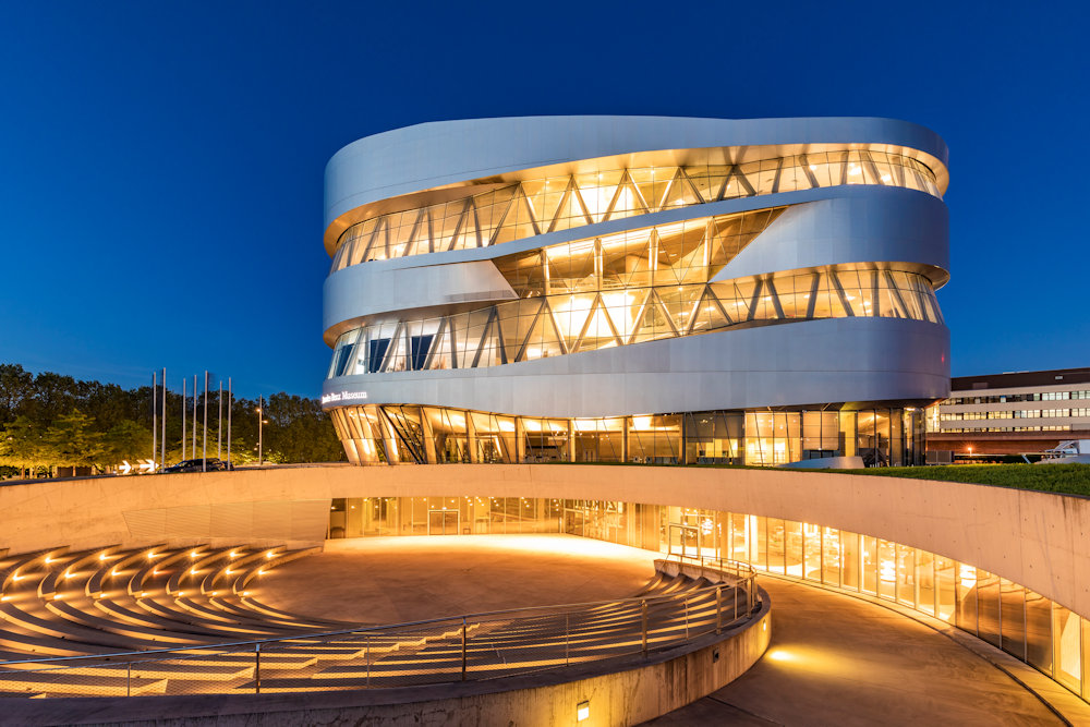 Mercedes Museum Stuttgart Shooting